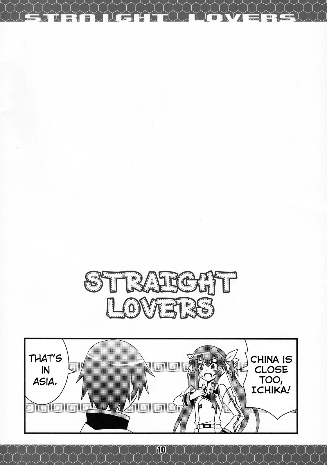 Infinite Stratos - Straight Lovers (Doujinshi) Chapter 0 9